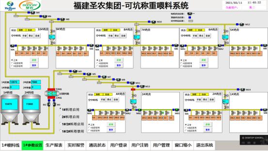 智能称重喂料系统